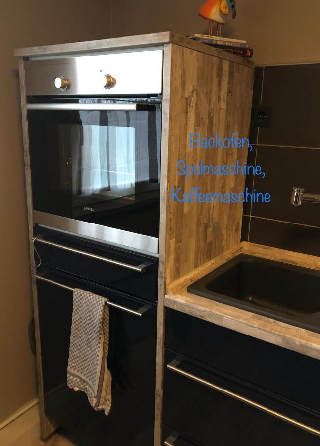 Hof Vierzehnender Im Hohen Venn - 70Qm Fachwerk-Studio - Grosses Wohn-Schlafzimmer Mit Dachterrasse Und Kaminofen - Separate Kueche - Perfekt Fuer Paare - Monschau - Eifel - Hunde Willkommen - Islandpferde Eksteriør bilde