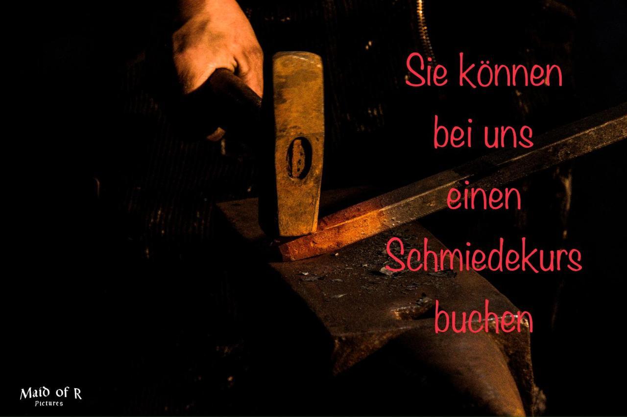 Hof Vierzehnender Im Hohen Venn - 70Qm Fachwerk-Studio - Grosses Wohn-Schlafzimmer Mit Dachterrasse Und Kaminofen - Separate Kueche - Perfekt Fuer Paare - Monschau - Eifel - Hunde Willkommen - Islandpferde Eksteriør bilde