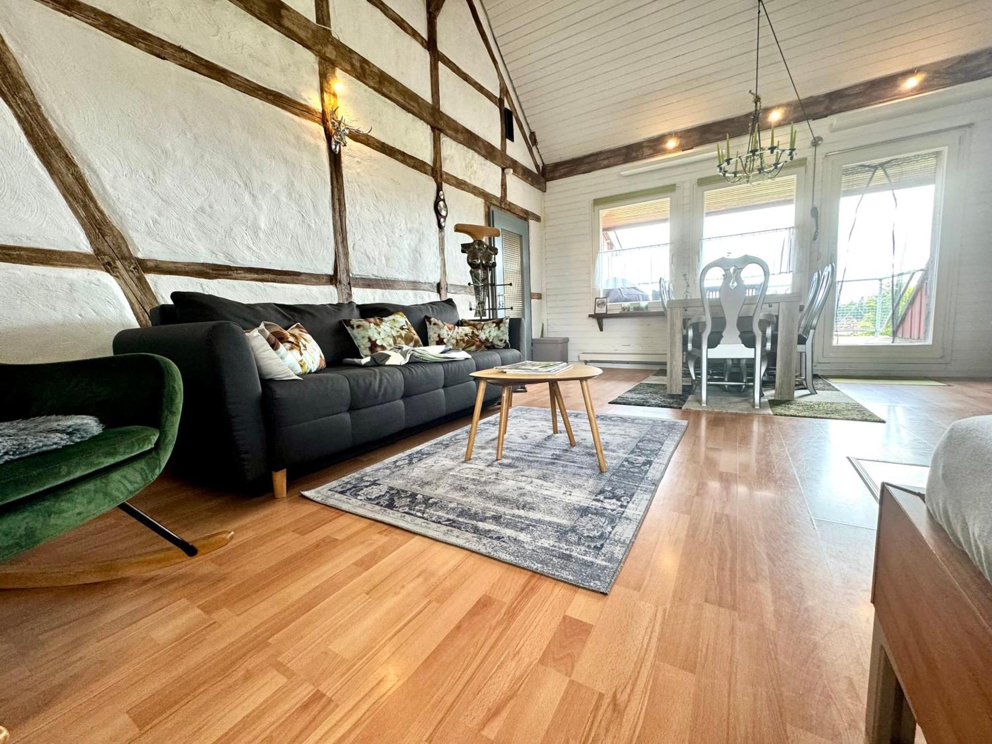 Hof Vierzehnender Im Hohen Venn - 70Qm Fachwerk-Studio - Grosses Wohn-Schlafzimmer Mit Dachterrasse Und Kaminofen - Separate Kueche - Perfekt Fuer Paare - Monschau - Eifel - Hunde Willkommen - Islandpferde Eksteriør bilde