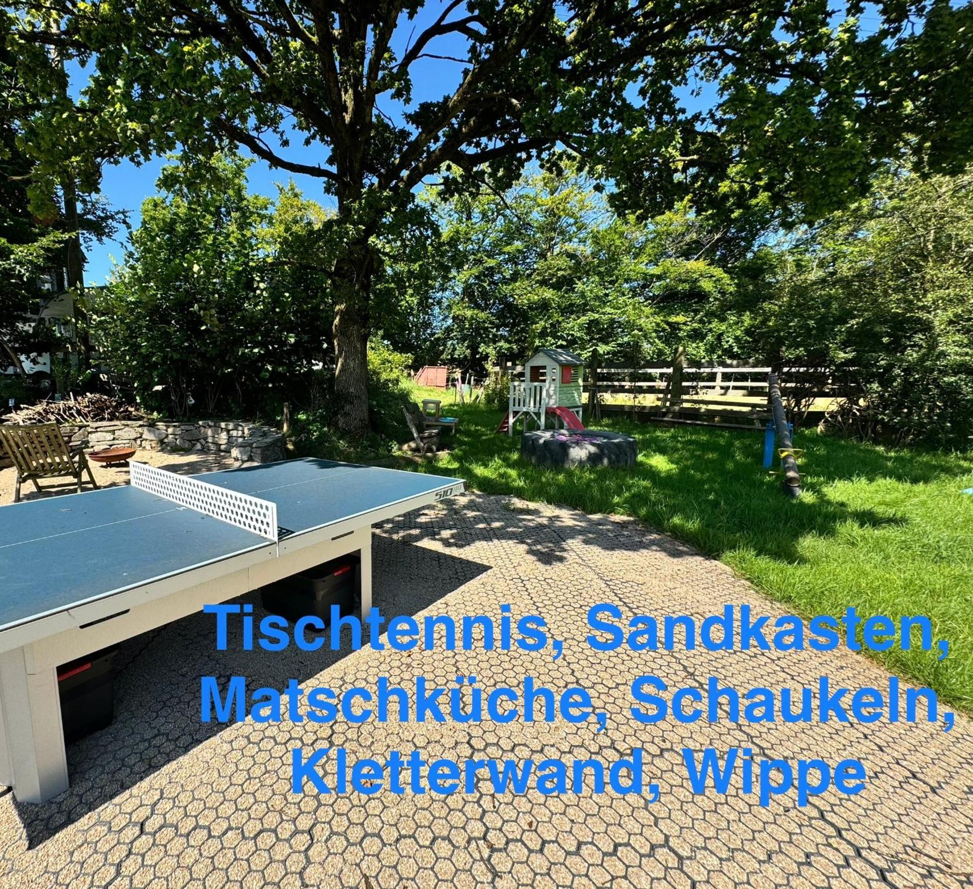 Hof Vierzehnender Im Hohen Venn - 70Qm Fachwerk-Studio - Grosses Wohn-Schlafzimmer Mit Dachterrasse Und Kaminofen - Separate Kueche - Perfekt Fuer Paare - Monschau - Eifel - Hunde Willkommen - Islandpferde Eksteriør bilde
